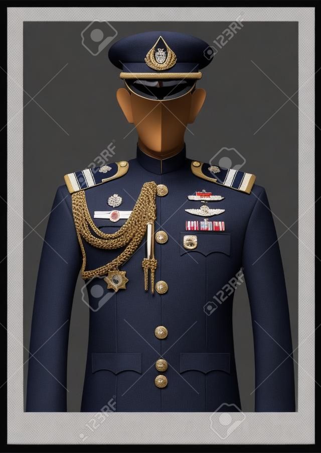a kind of navy uniform