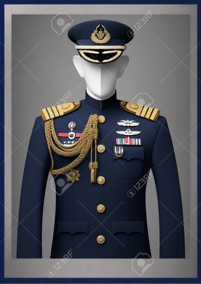 a kind of navy uniform