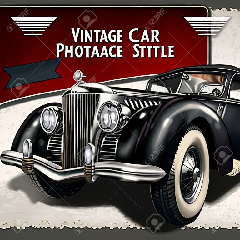 Samochód Vintage