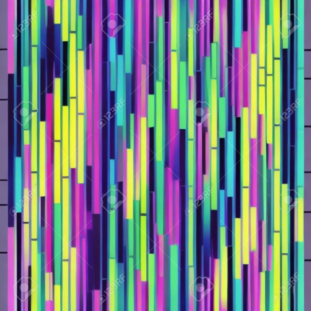 Abstract vertical stripes design in cool colours.