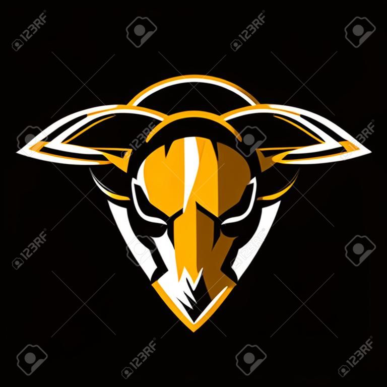 Furious hornet head badge.