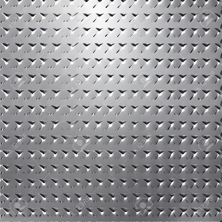 Perforated Metal Pattern Seamless Background 2