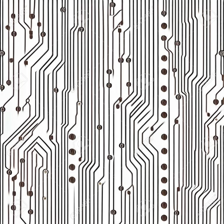 Fond de technologie abstraite, modèle de carte de circuit imprimé