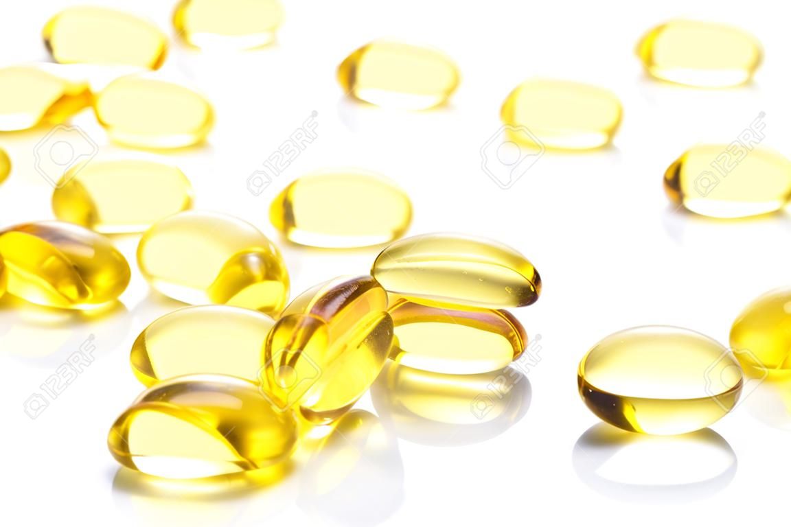Cápsula de óleo de peixe, Omega 3-6-9 cápsulas de géis macios amarelos de óleo de peixe, óleo de Sacha inchi, pílulas de óleo amarelo
