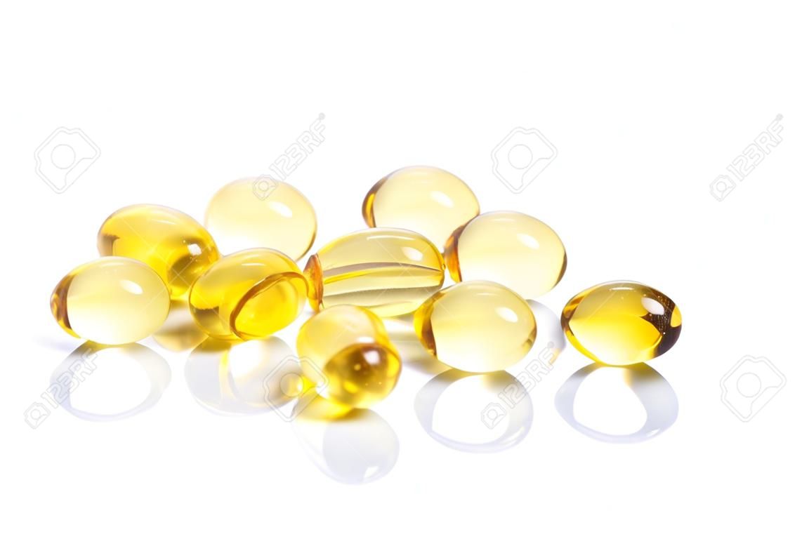 Капсула Рыбий жир Омега 3-6-9 рыбий жир желтые мягкие гели капсулы, Sacha InChI масло, Желтые таблетки нефти