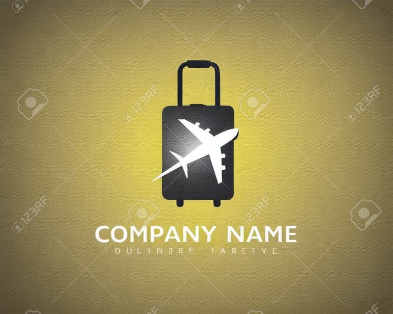Borsa da viaggio Logo Design Template