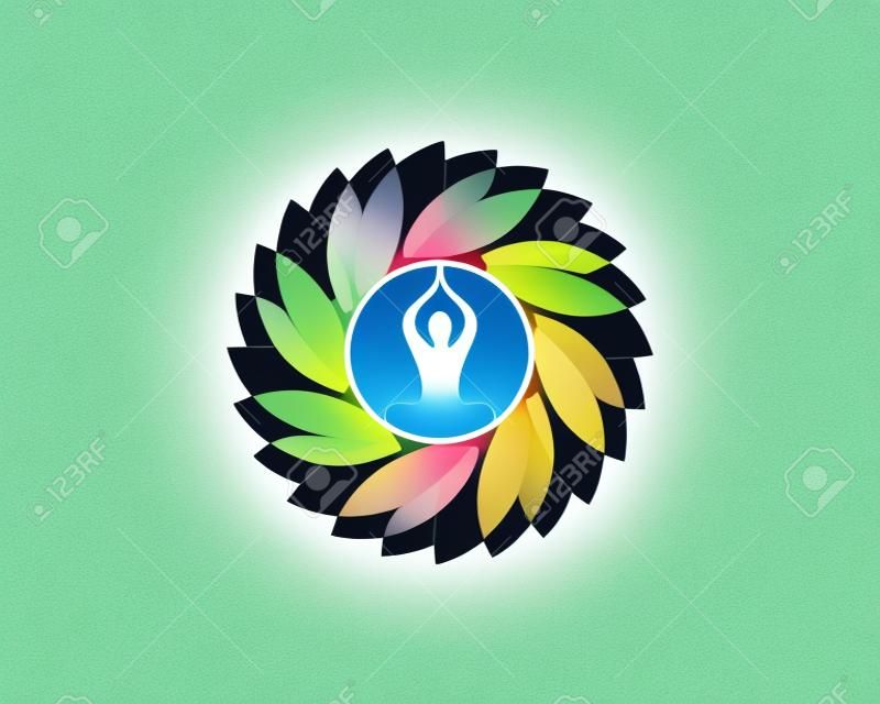 Wellness Icon Logo Design Element