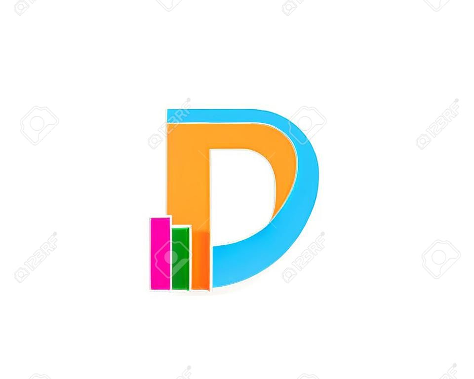 Letter D Icon Logo Design Element