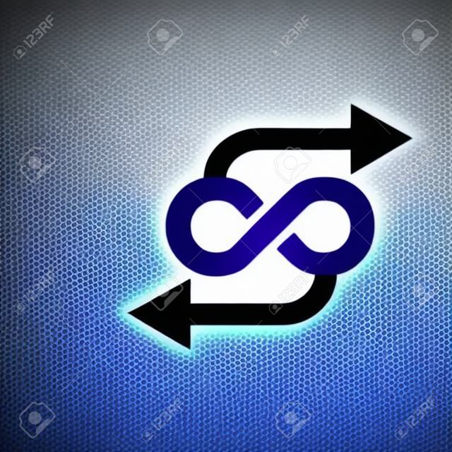 Transfert Infinity Logo Icon Design