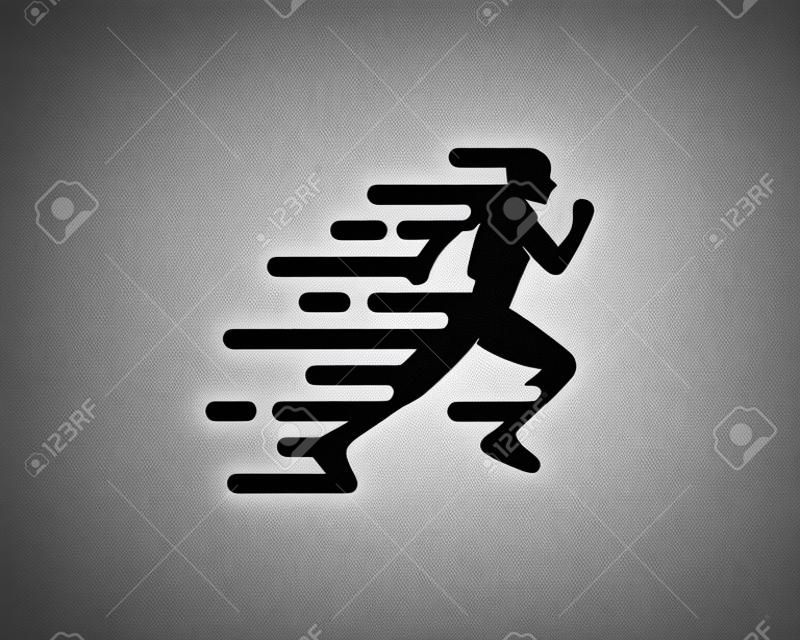 Movimento Run Logo Icon Design