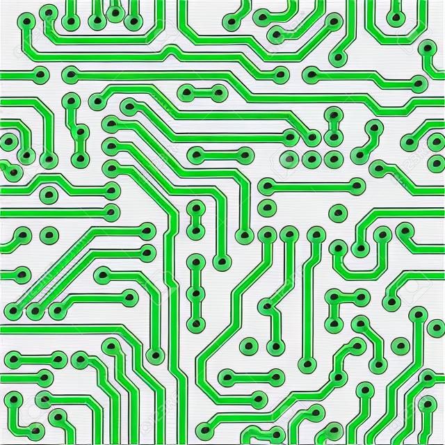 Monochrome vectorielle continue texture - circuits électroniques