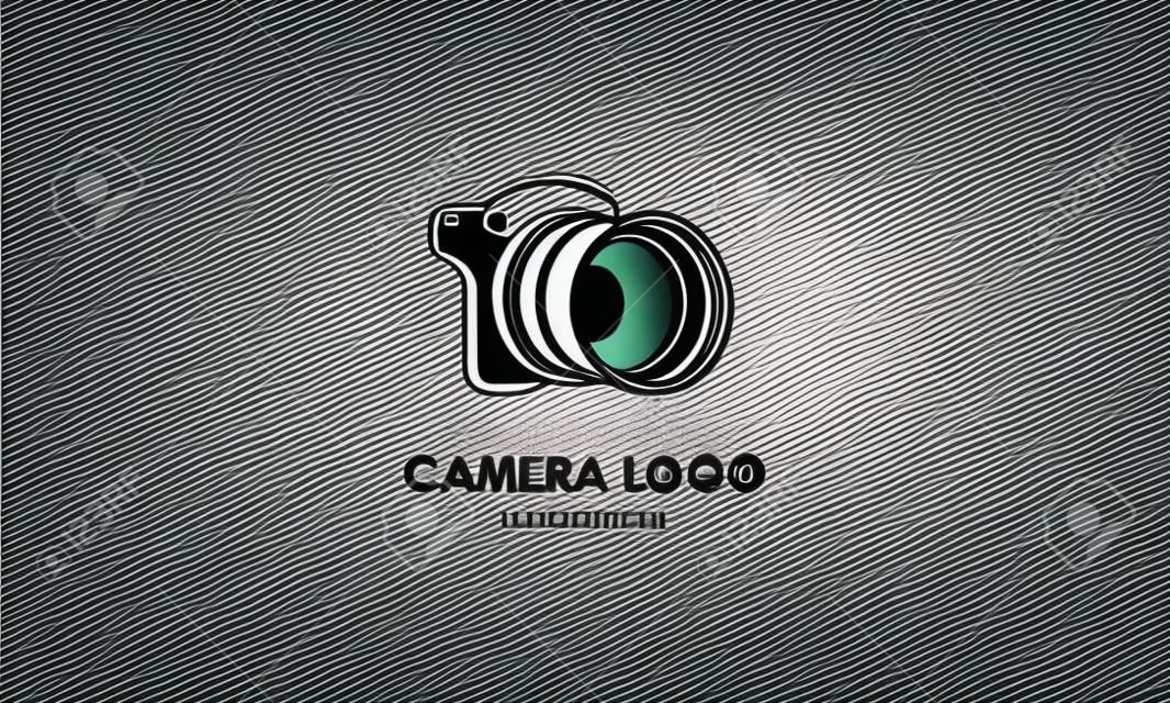 Ilustração do vetor do projeto do logotipo da câmera