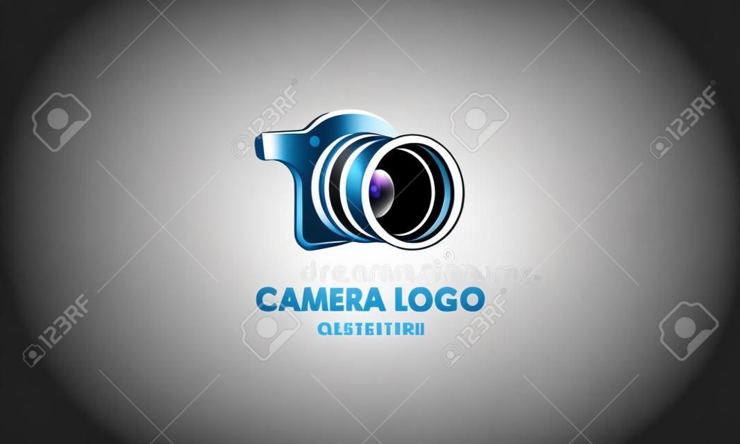 Illustration vectorielle de caméra logo design