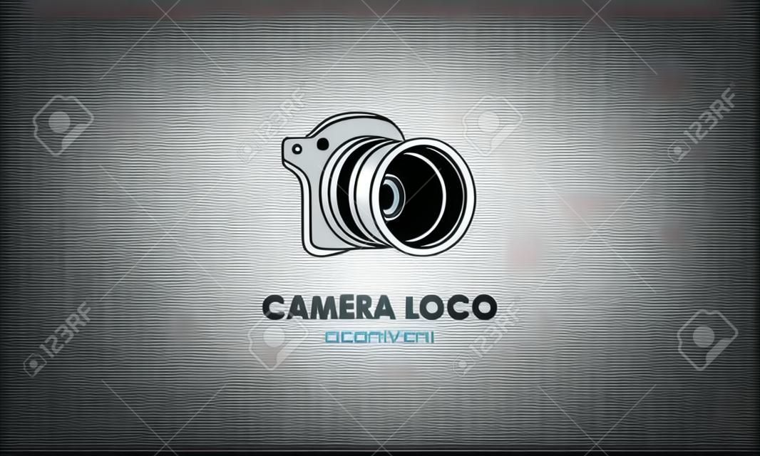 Illustration vectorielle de caméra logo design