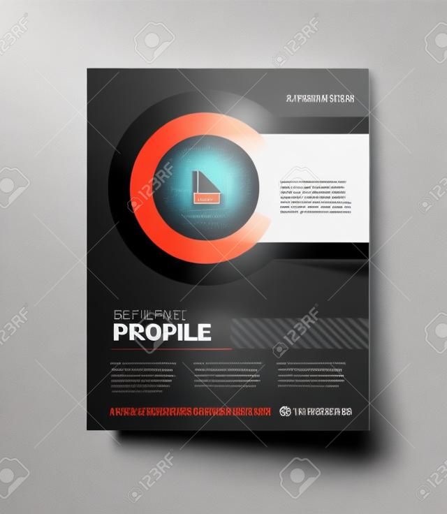 Flyer & Poster Cover Design in A4 Size Template