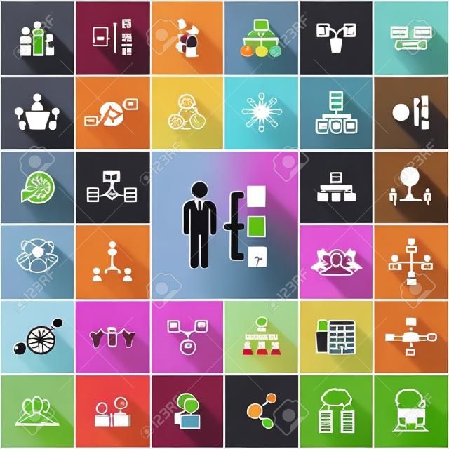 network icons universal set for web and mobile.