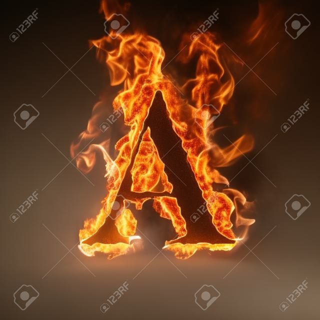Fuego letras a la z