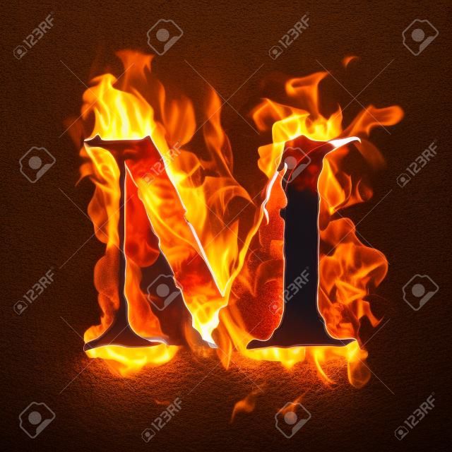 Feuer Buchstaben A-Z