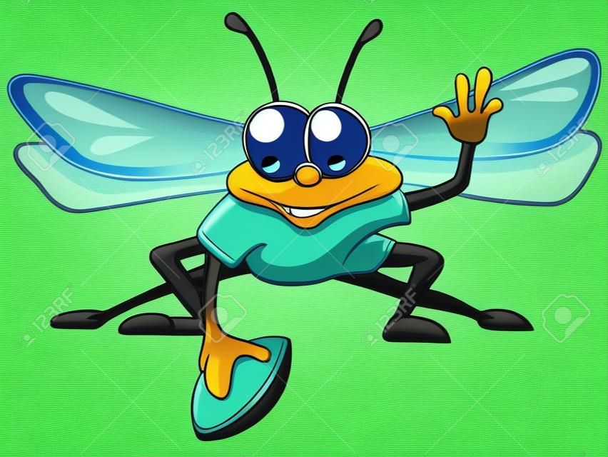 Cartoon Character Fly