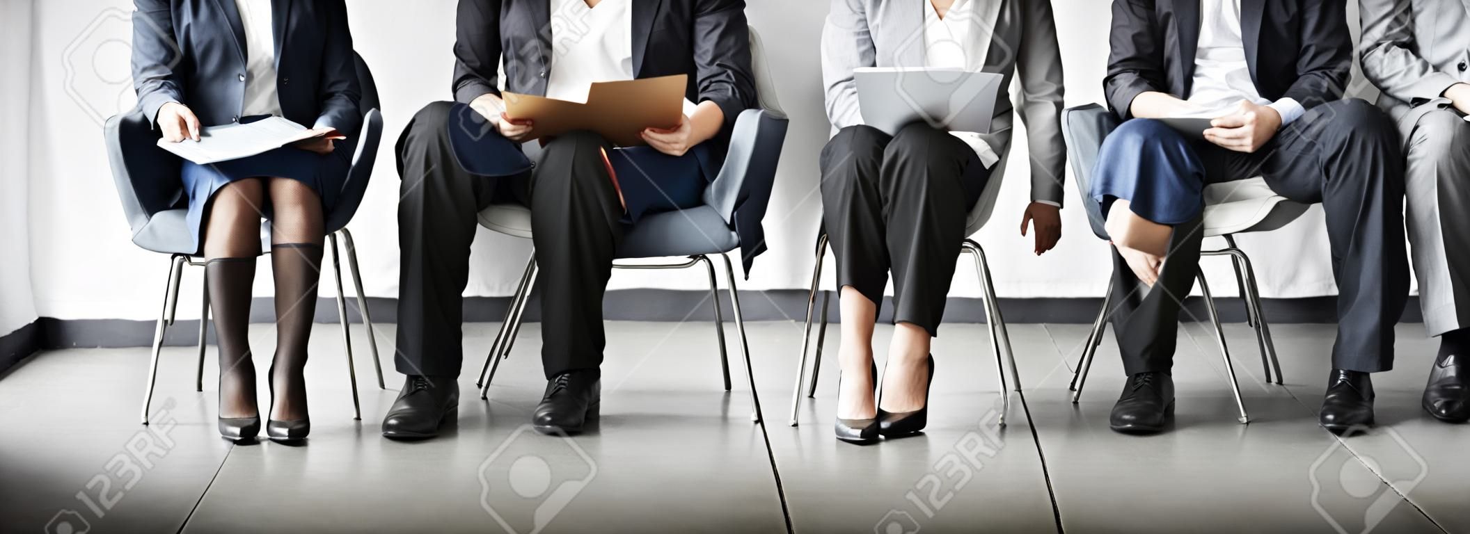 Human Resources Interview Recruitment Job-Konzept