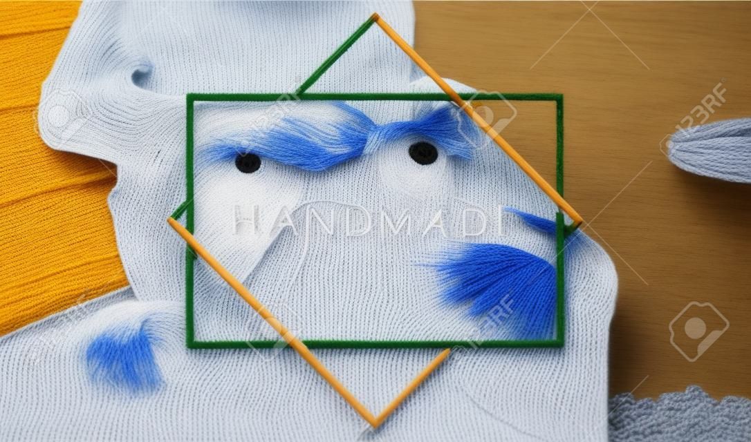 Handmade Handicraft Arts Hobby Creative Worksmanship Knitting Concept