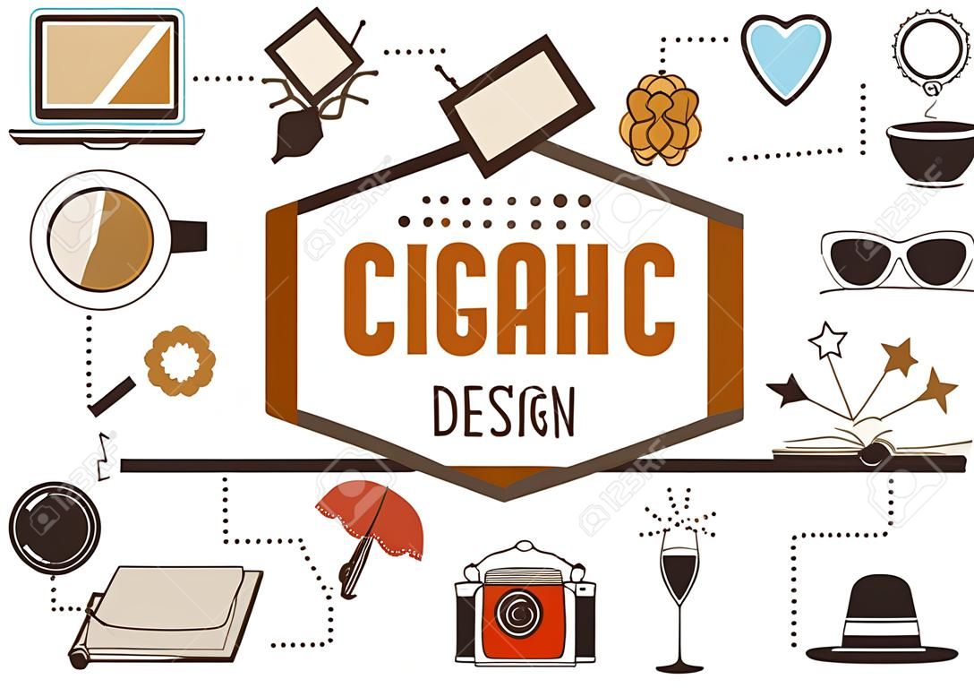 Graphic Creative Design Digital Illustrative Visual Concept