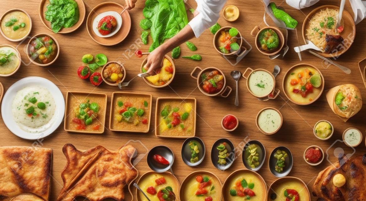 Food Feestelijk Restaurant Party Unity Concept