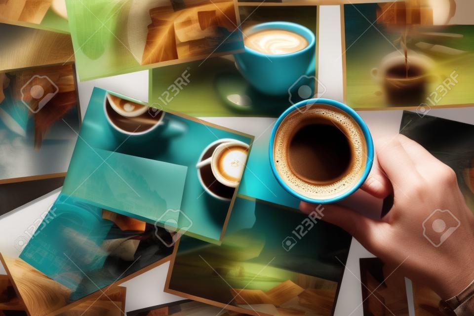 Kávé Cafe Calm Chill italok Pihenő Élvezze Concept