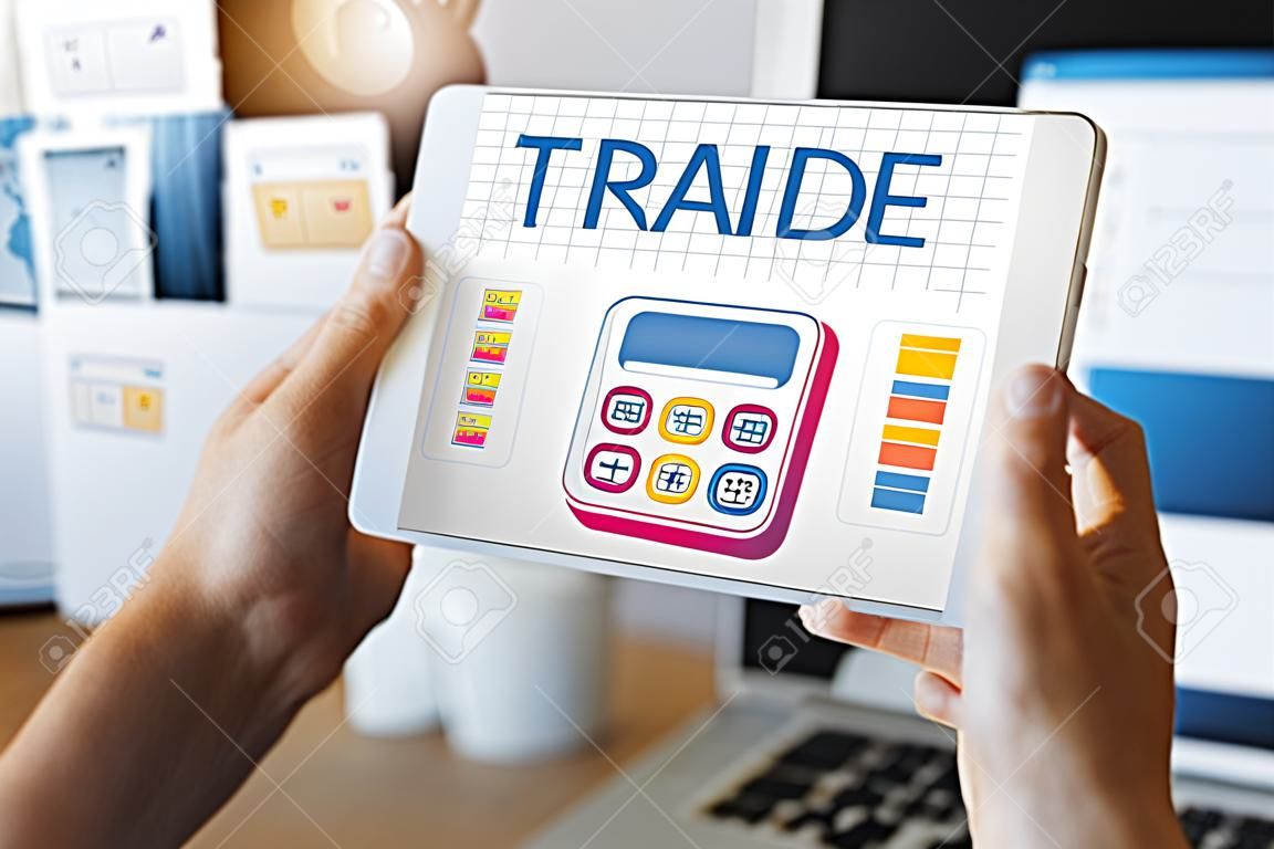 Сохранение Trade Commerce Концепция счета