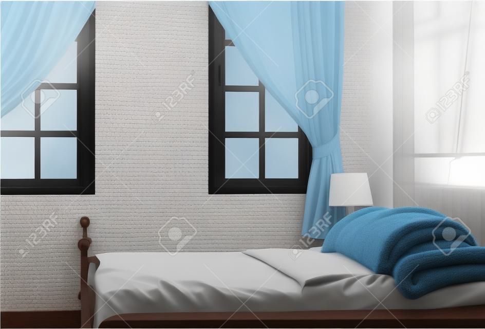 Bedroom Comfortable Relax Living Blanket Concept