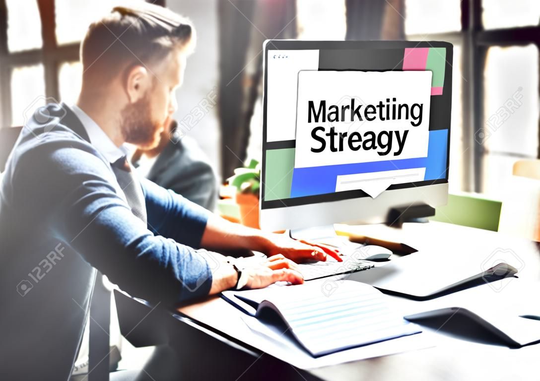 Startup-Plan Marketing-Strategie-Konzept