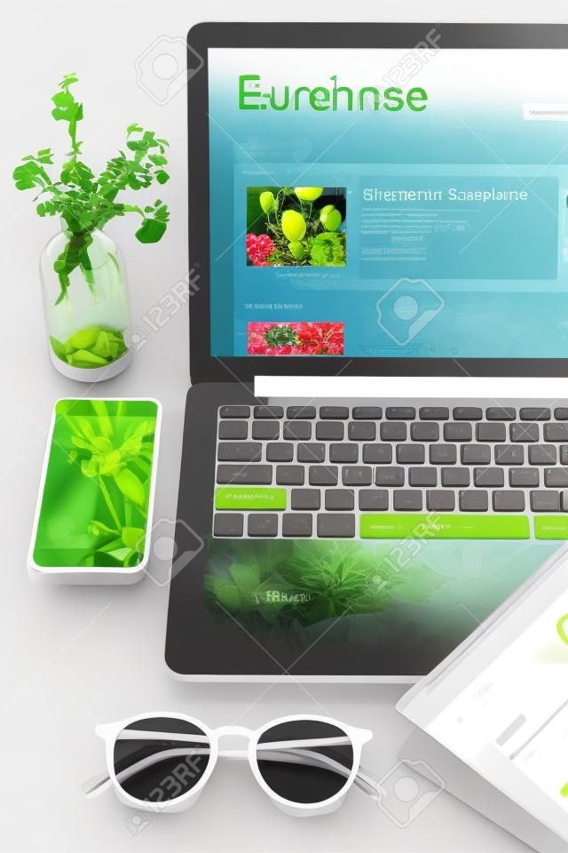 E-Commerce Online Shopping Venda de Plantas