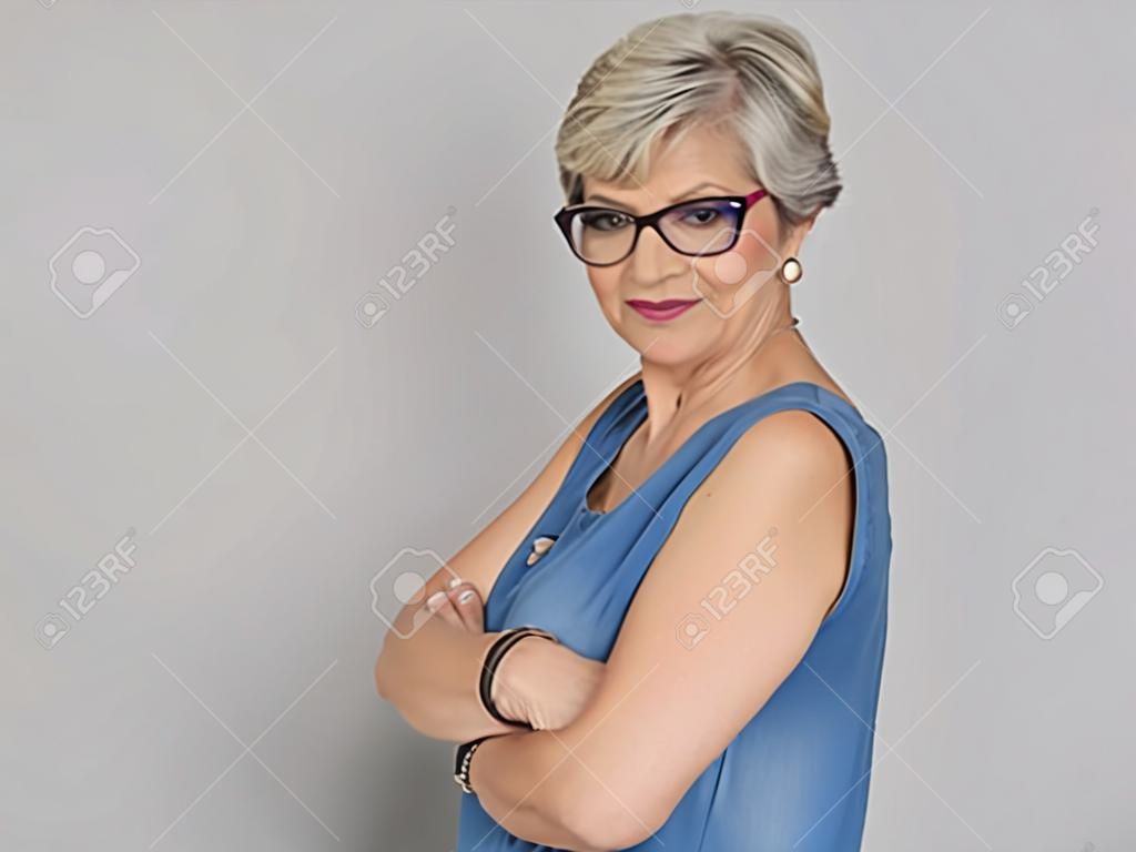 Senior Adult Woman Confidence Self Esteem Portrait