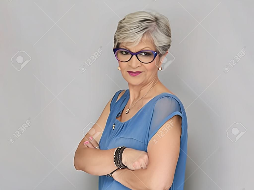 Senior Adult Woman Confidence Self Esteem Portrait