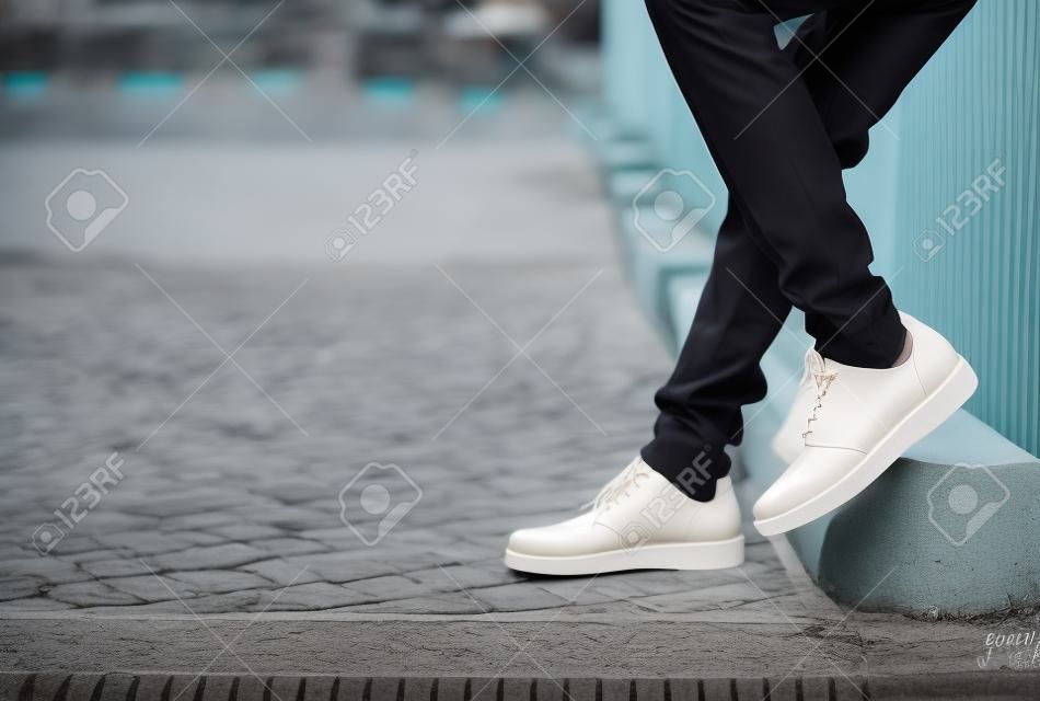 A man in the city fashion shoot