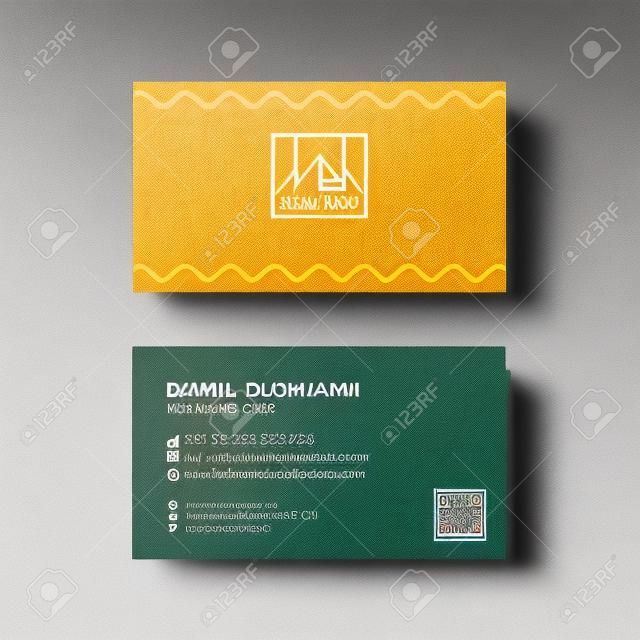 Premium-Visitenkarten-Design-Modell