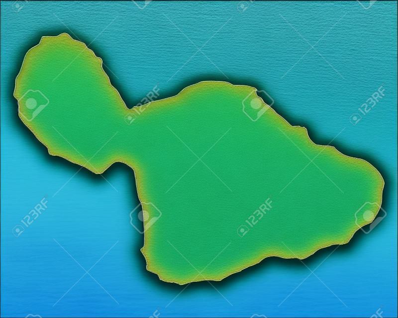 地圖毛伊島