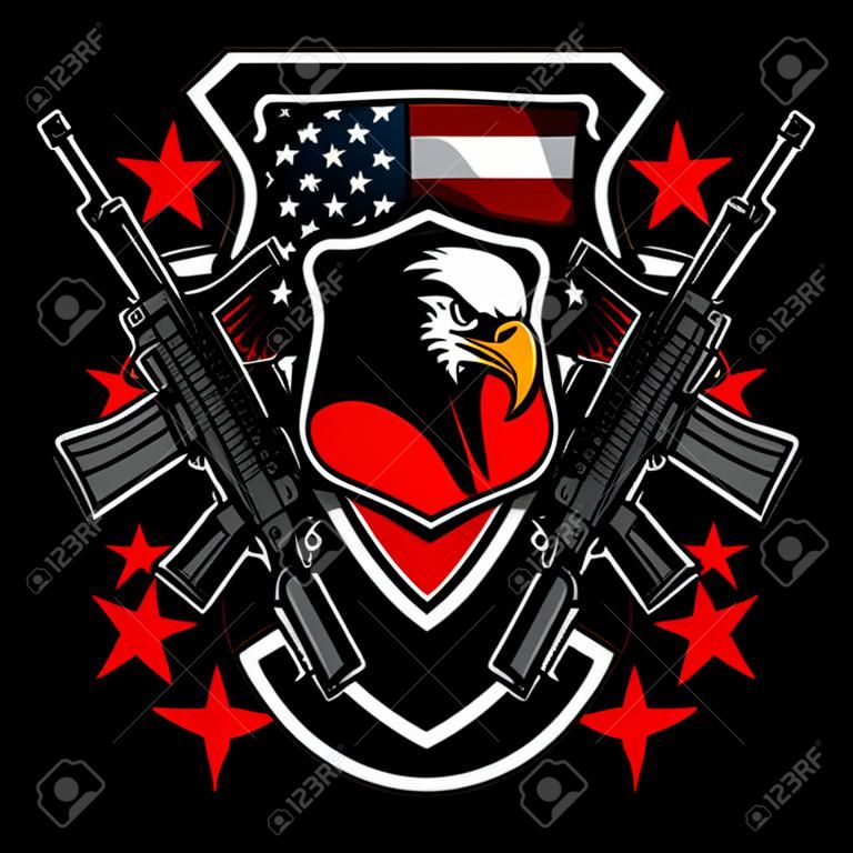 american army vector template for design