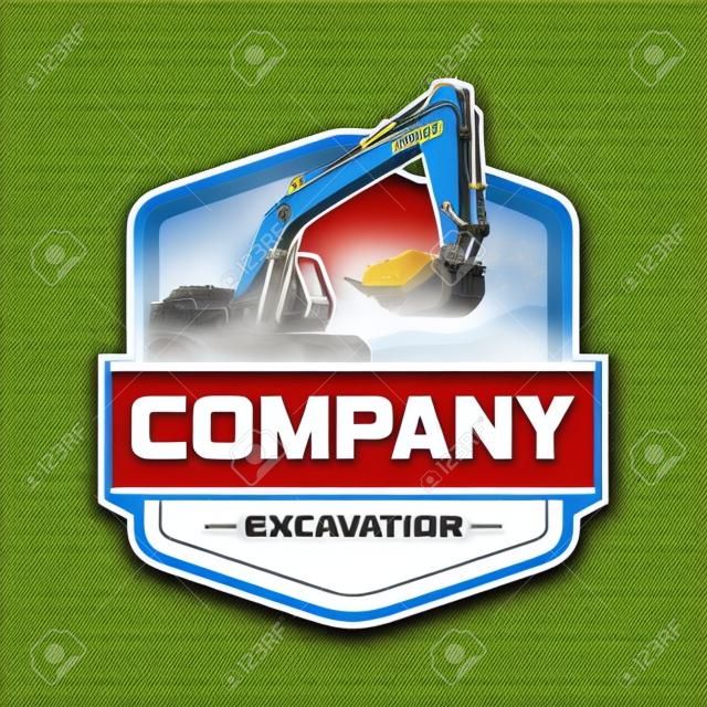 Excavator Logo Company