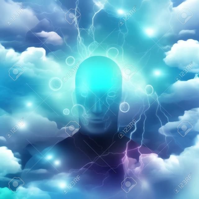 cabeza humana y la mente