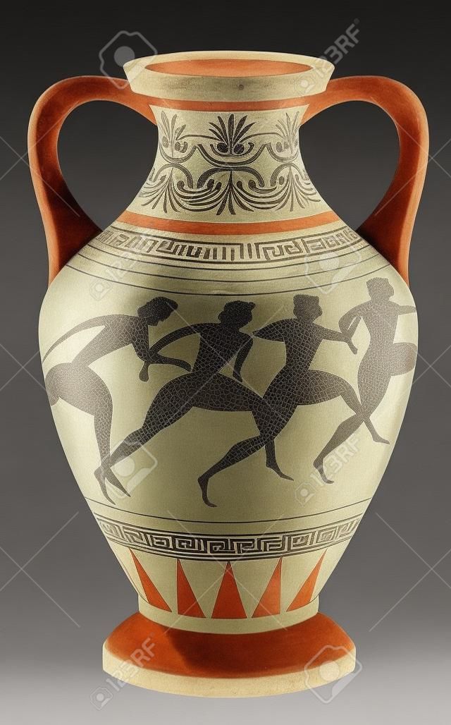 Antike griechische Vase.