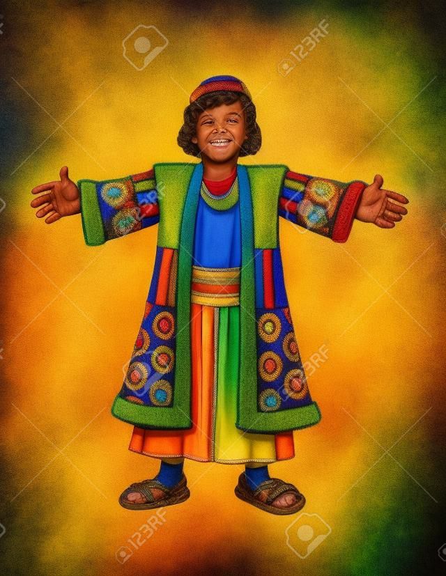 Joseph et son manteau de plusieurs couleurs