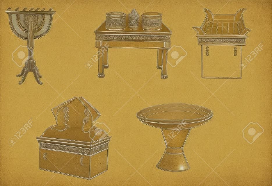 Old Testament Tabernacle Furniture