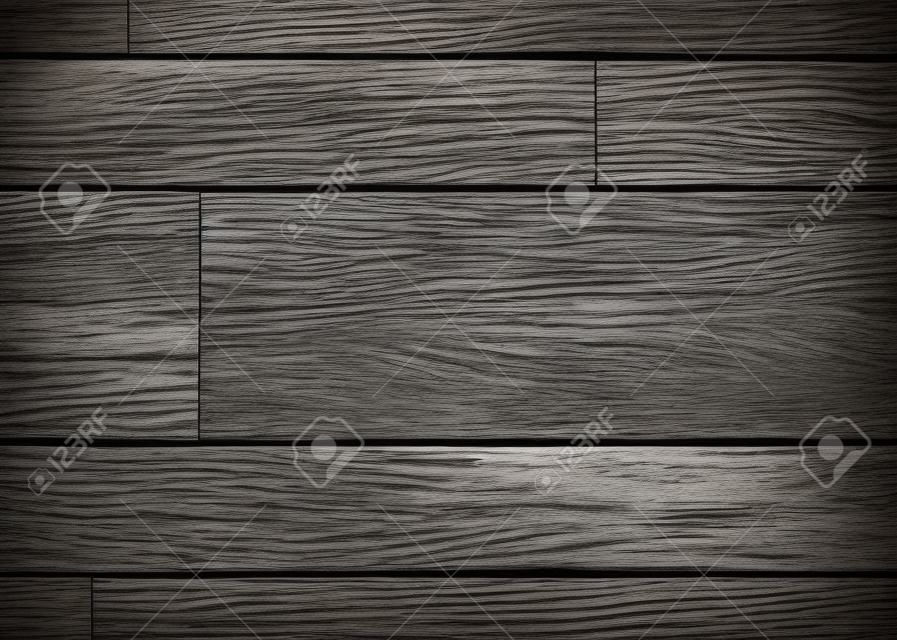 Black and white wooden background Natural wood