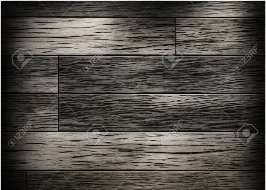 Black and white wooden background Natural wood