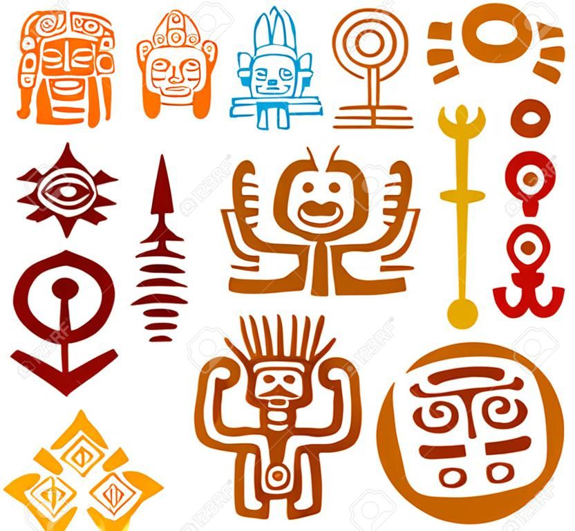 Maya Set-símbolos