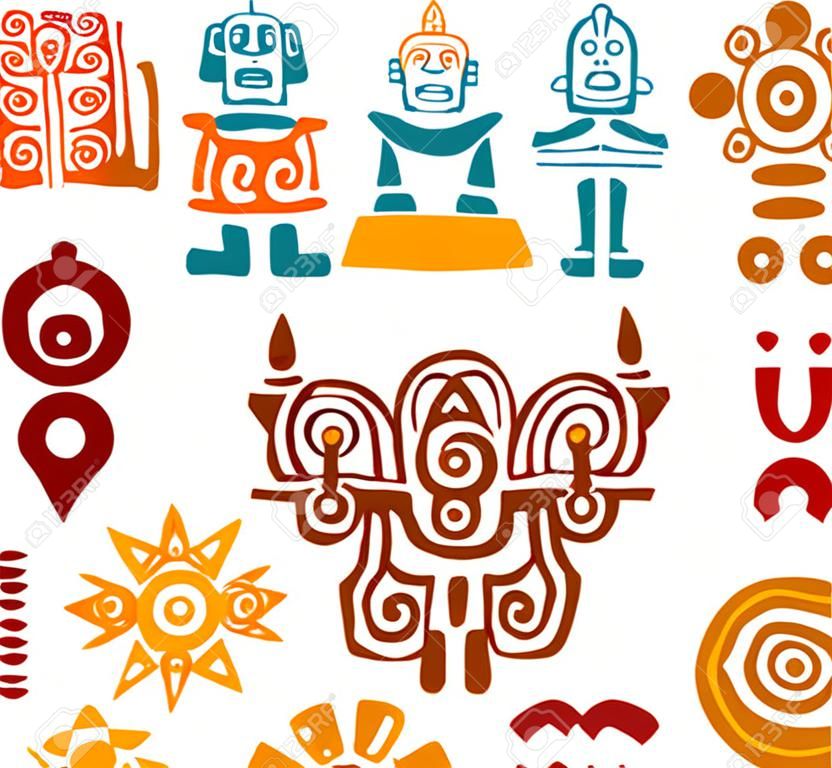 Maya Set-símbolos