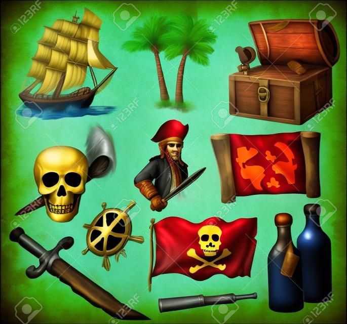 colección de piratas