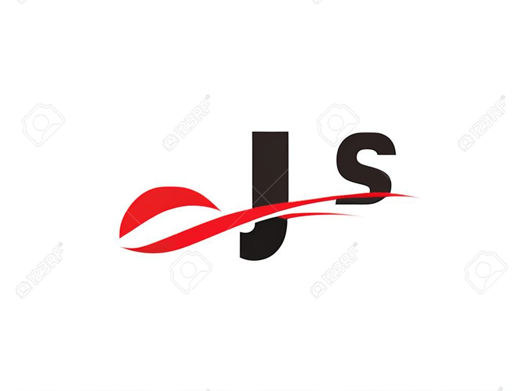 JPS Letter Initial Logo Design Vector Illustration