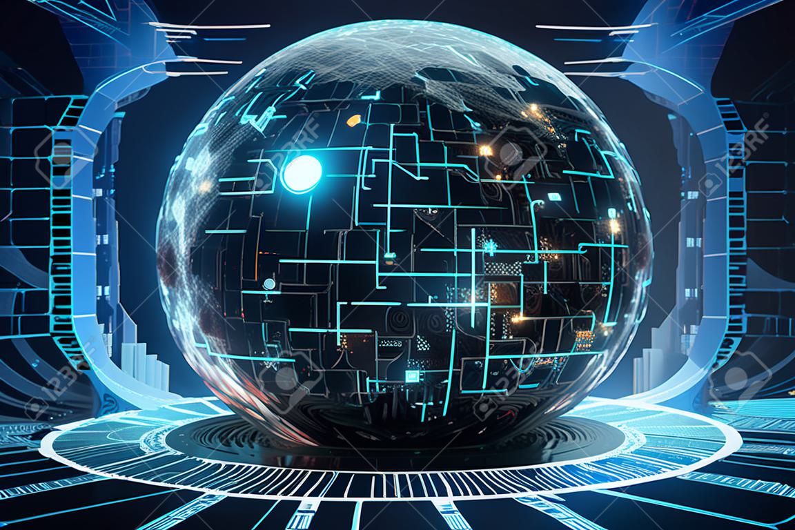 Ciberespacio es un término utilizado para describir el mundo digital o espacio virtual que existe en las redes informáticas.